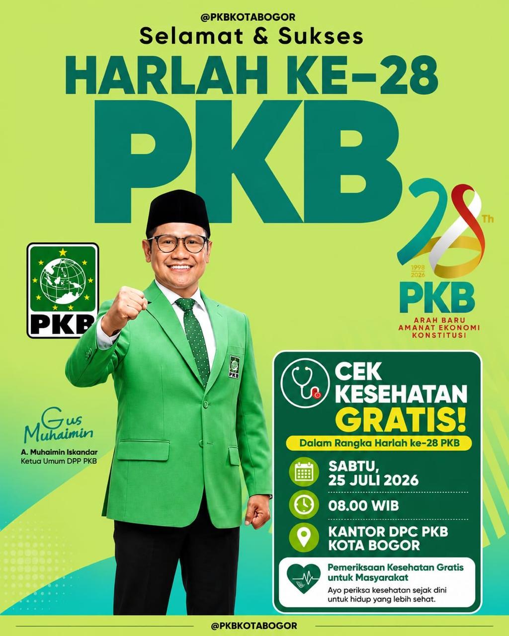 PEMERIKSAAN KESEHATAN GRATIS